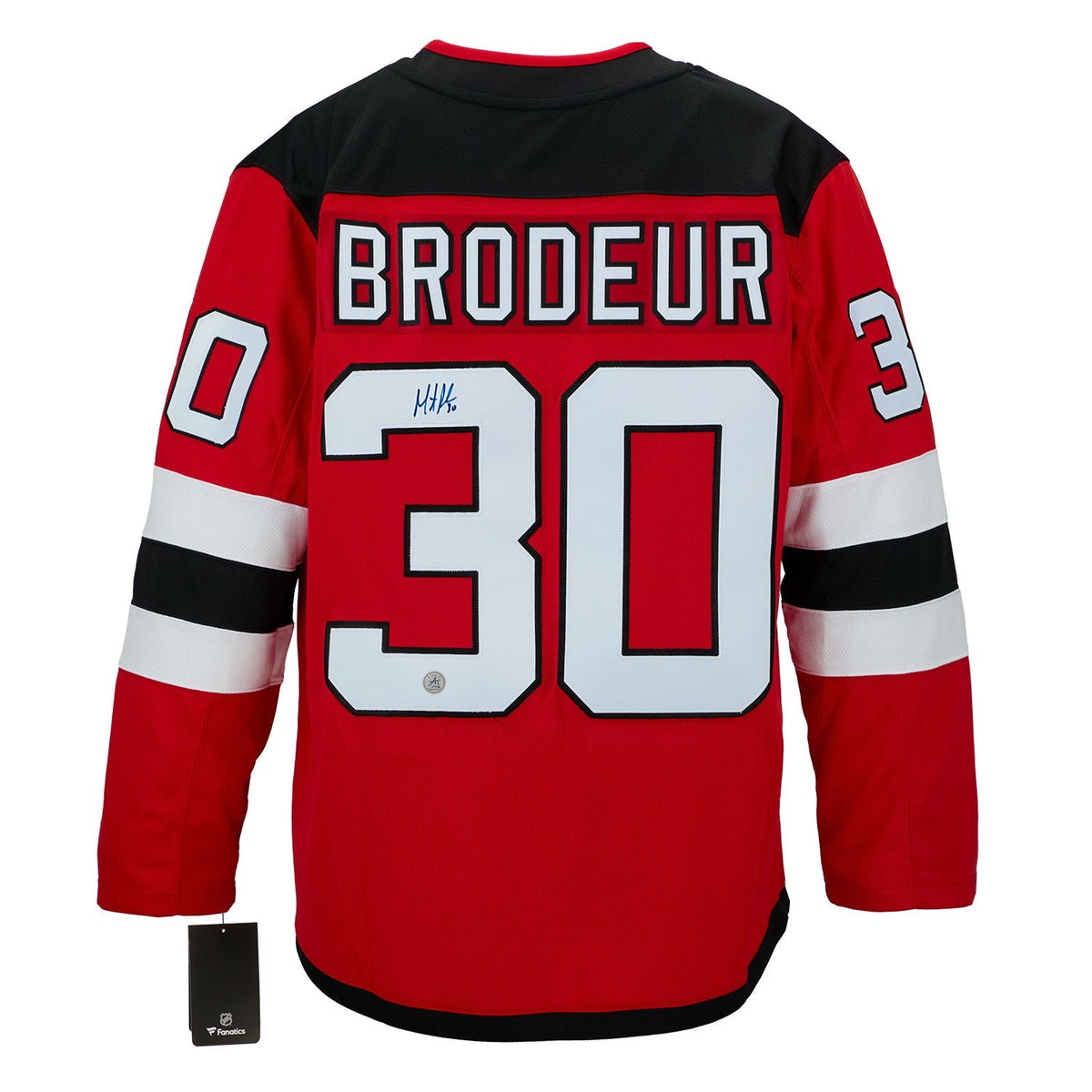 Martin Brodeur Autographed New Jersey Devils Fanatics Breakaway Jersey