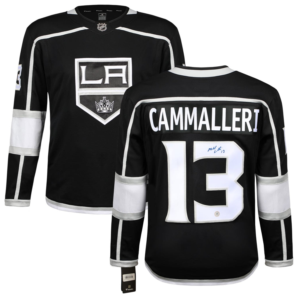Mike Cammalleri Autographed Los Angeles Kings Black Fanatics Breakaway Jersey