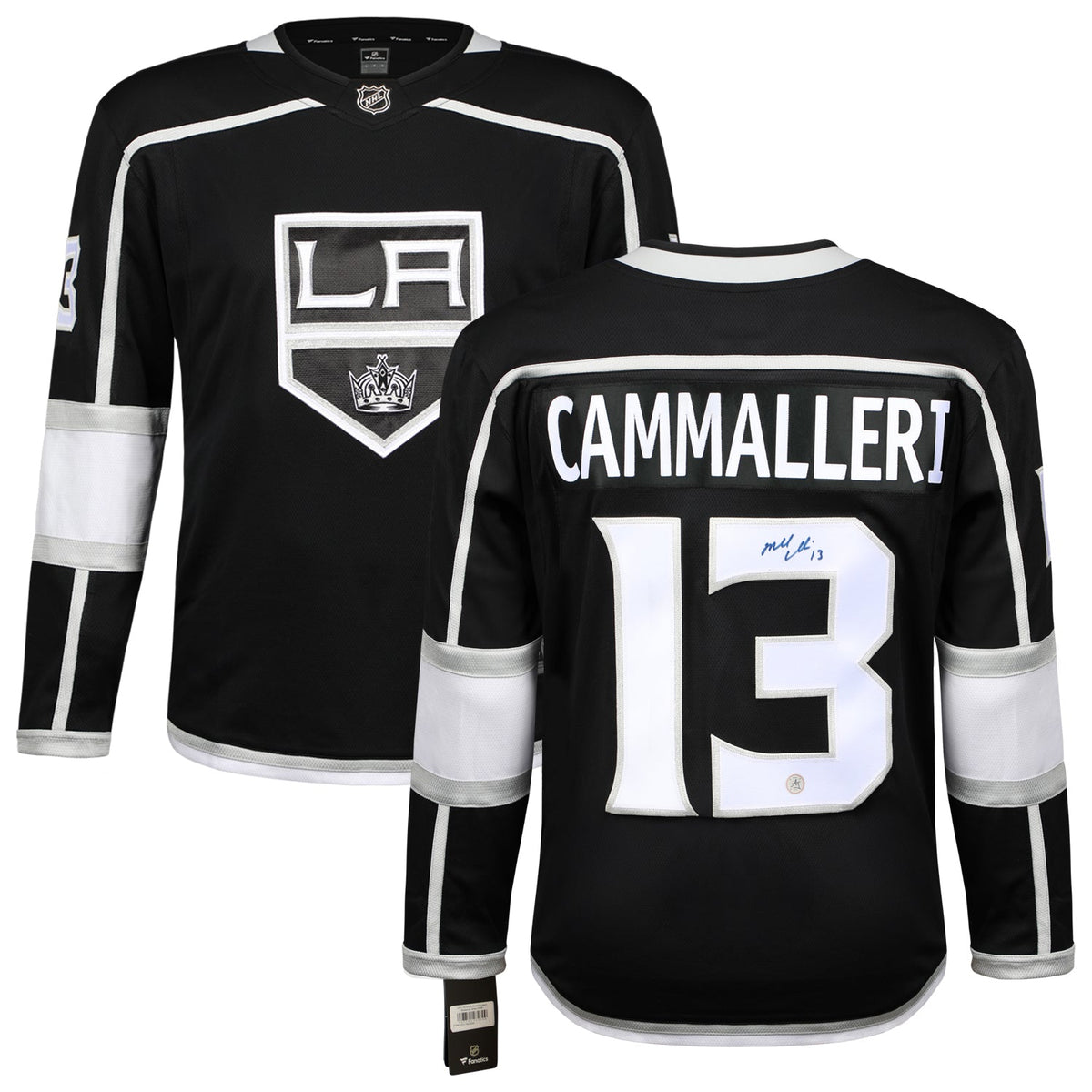 Mike Cammalleri Autographed Los Angeles Kings Black Fanatics Breakaway Jersey