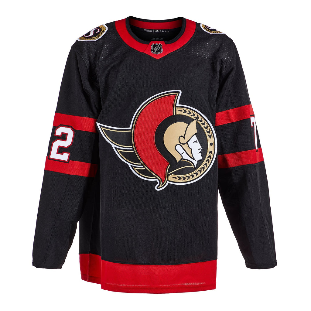 Thomas Chabot Autographed Ottawa Senators adidas Jersey