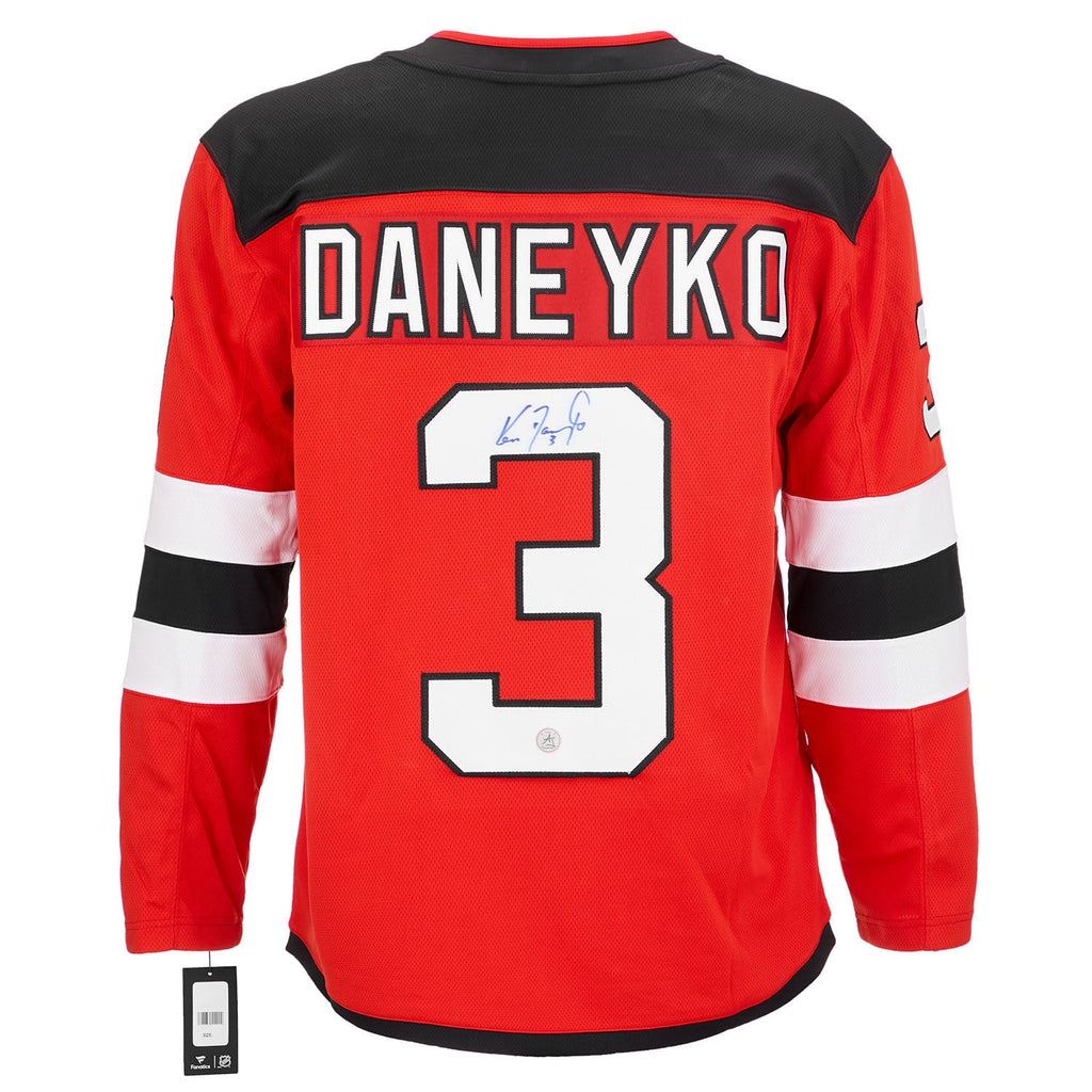 Ken Daneyko Autographed New Jersey Devils Fanatics Breakaway Jersey