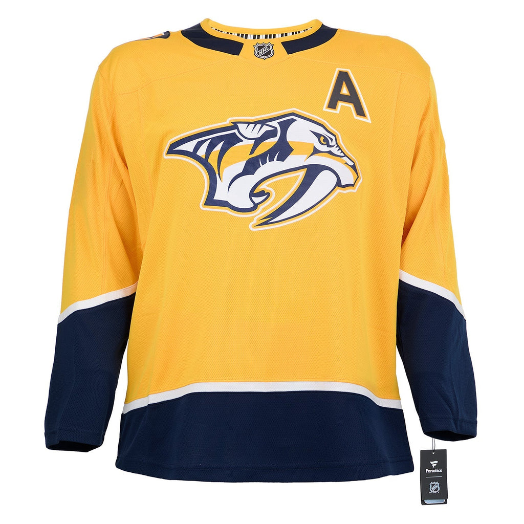 Filip Forsberg Autographed Nashville Predators Fanatics Premium Jersey