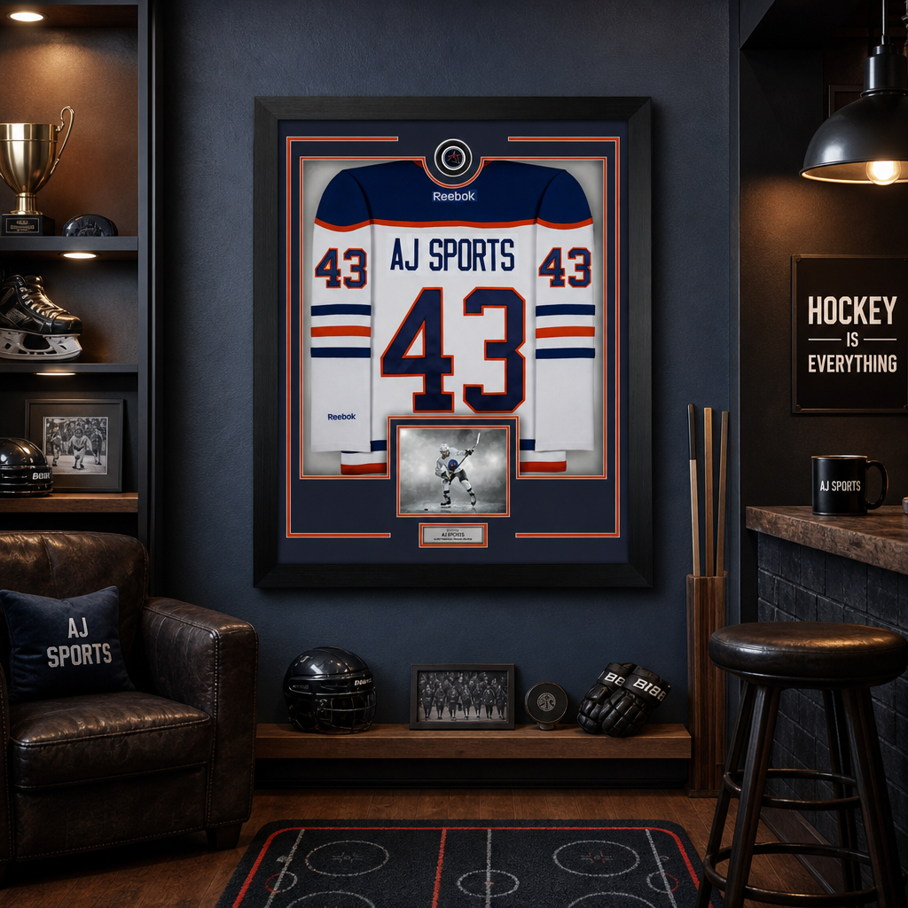 Custom Jersey Framing Service