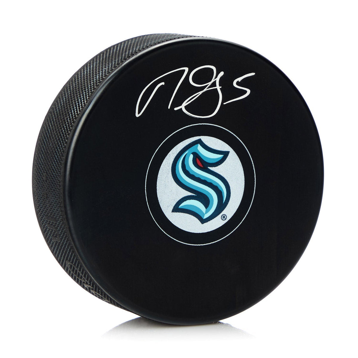 Mark Giordano Autographed Seattle Kraken Hockey Puck