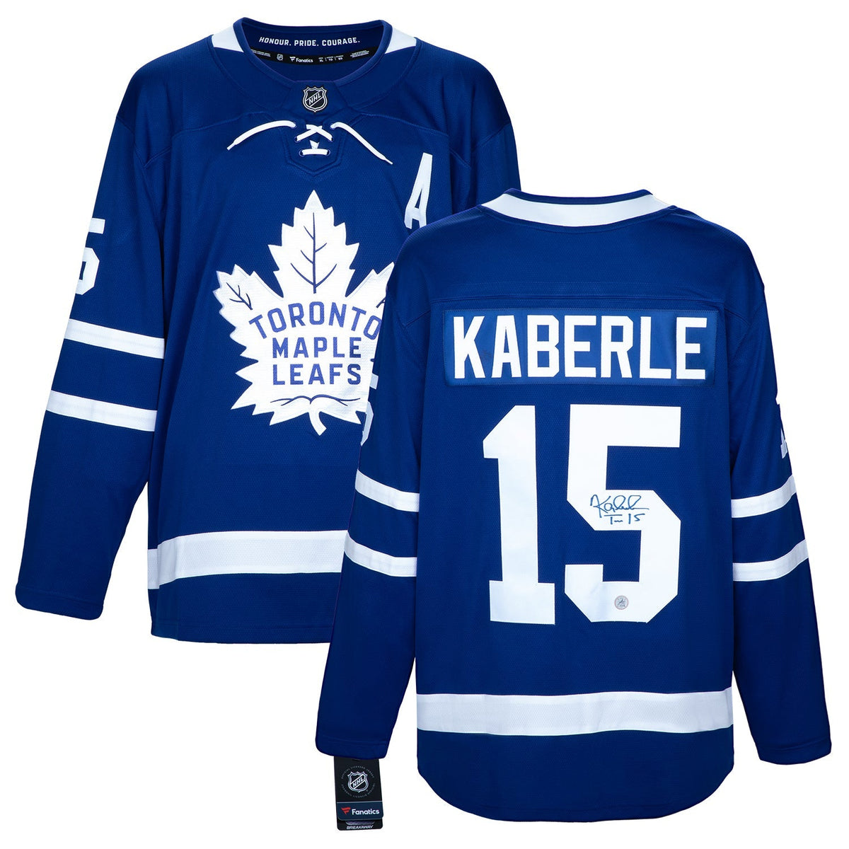 Tomas Kaberle Autographed Toronto Maple Leafs Blue Fanatics Breakaway Jersey