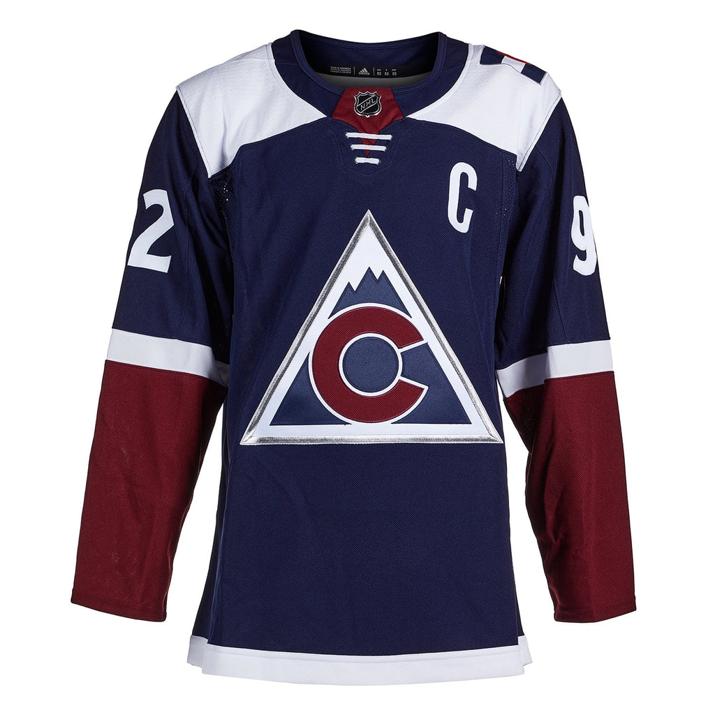 Gabriel Landeskog Signed Colorado Avalanche Alternate adidas Jersey