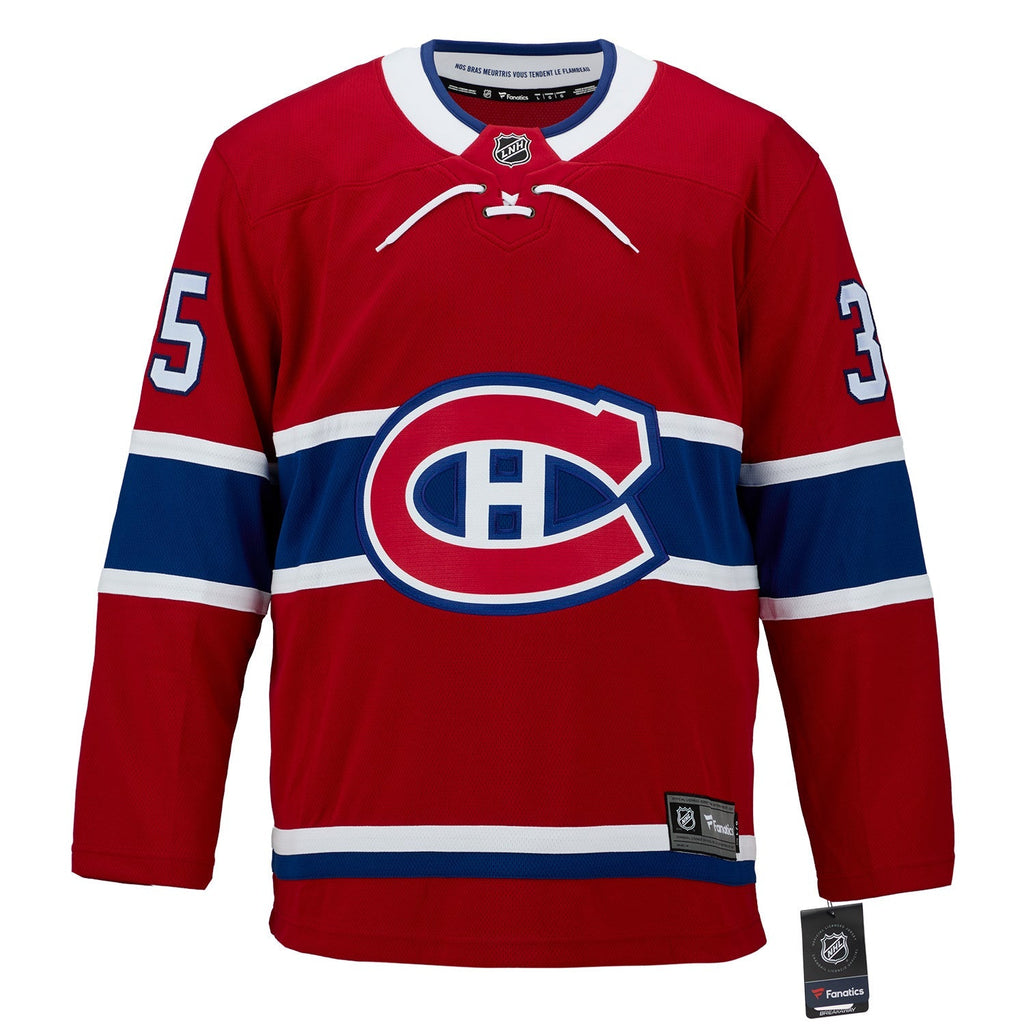 Sam Montembeault Autographed Montreal Canadiens Fanatics Breakaway Jersey