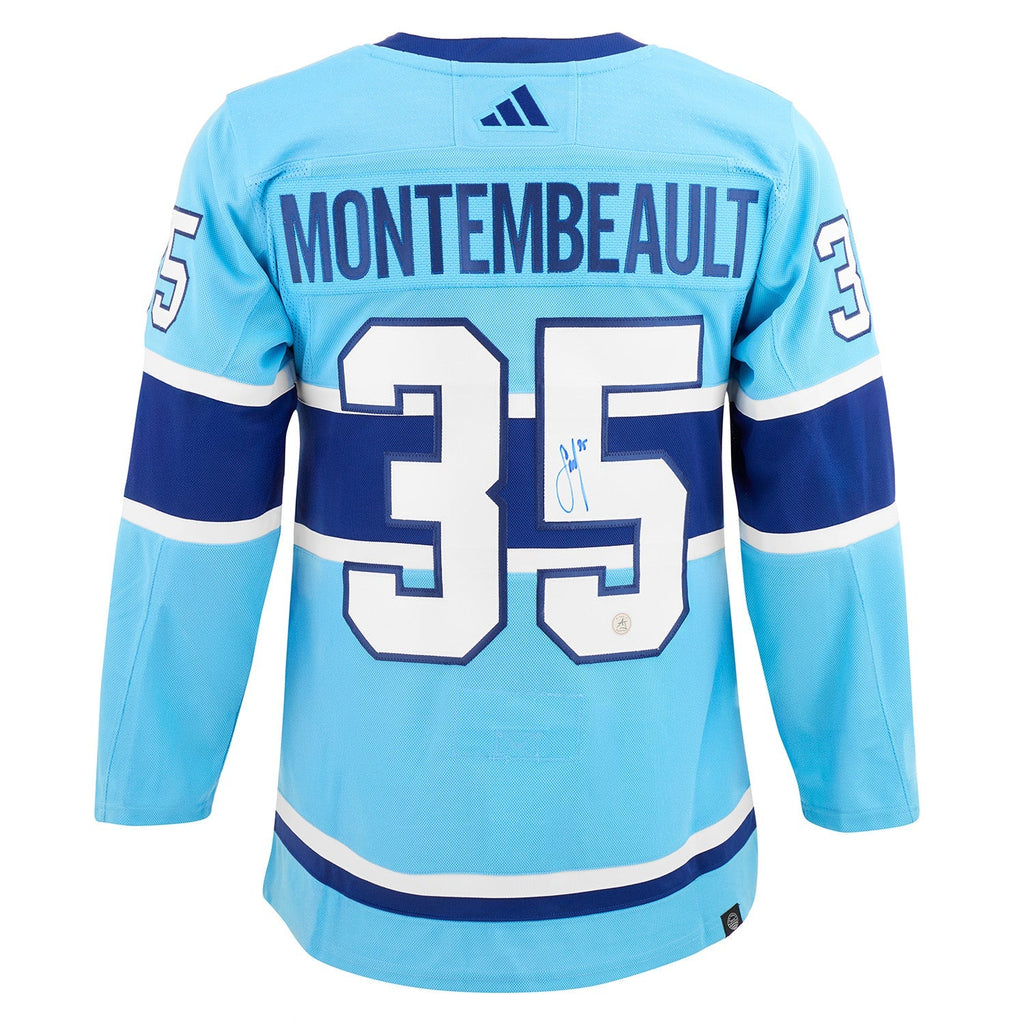 Sam Montembeault Autographed Montreal Canadiens Reverse Retro 2.0 adidas Jersey