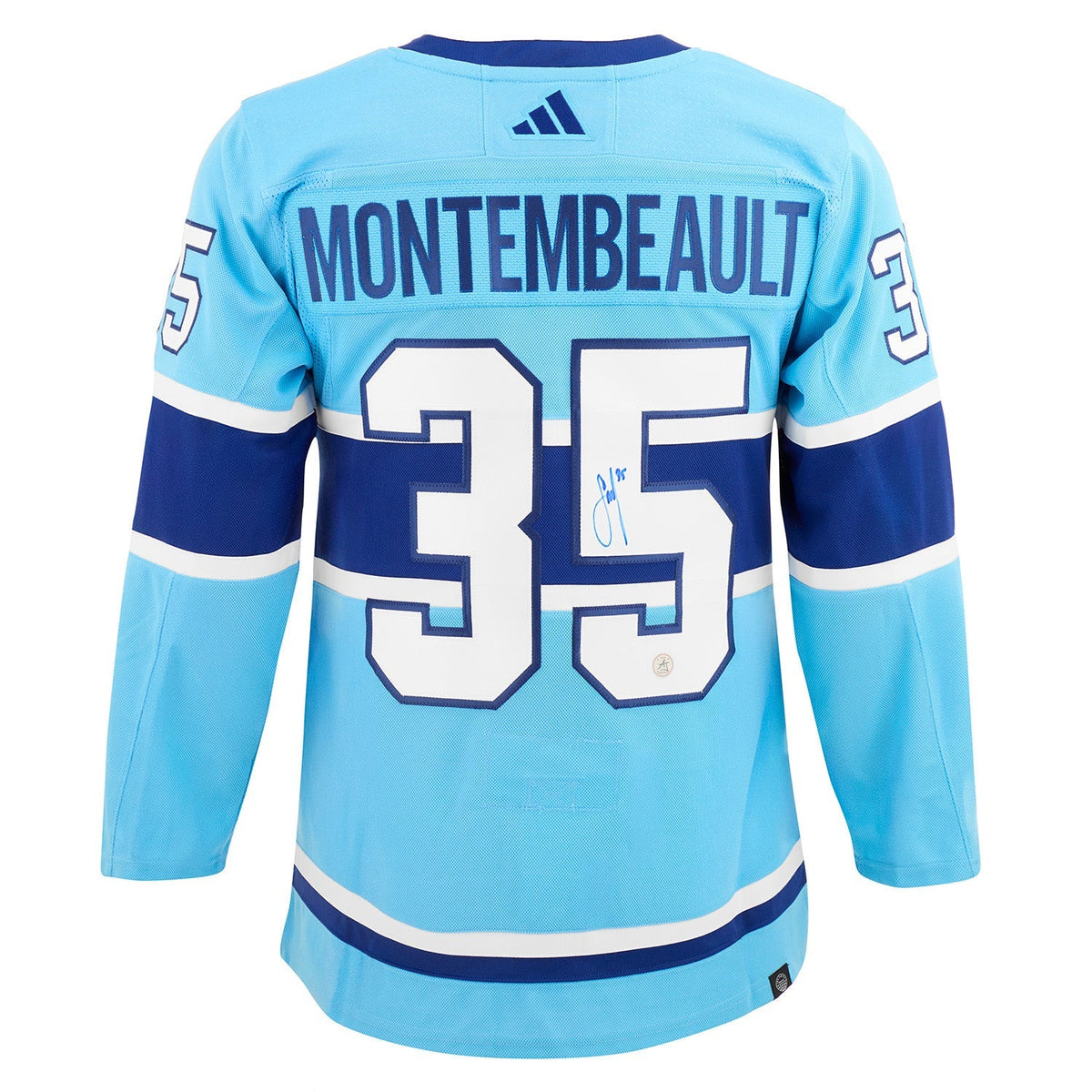 Sam Montembeault Autographed Montreal Canadiens Reverse Retro 2.0 adidas Jersey