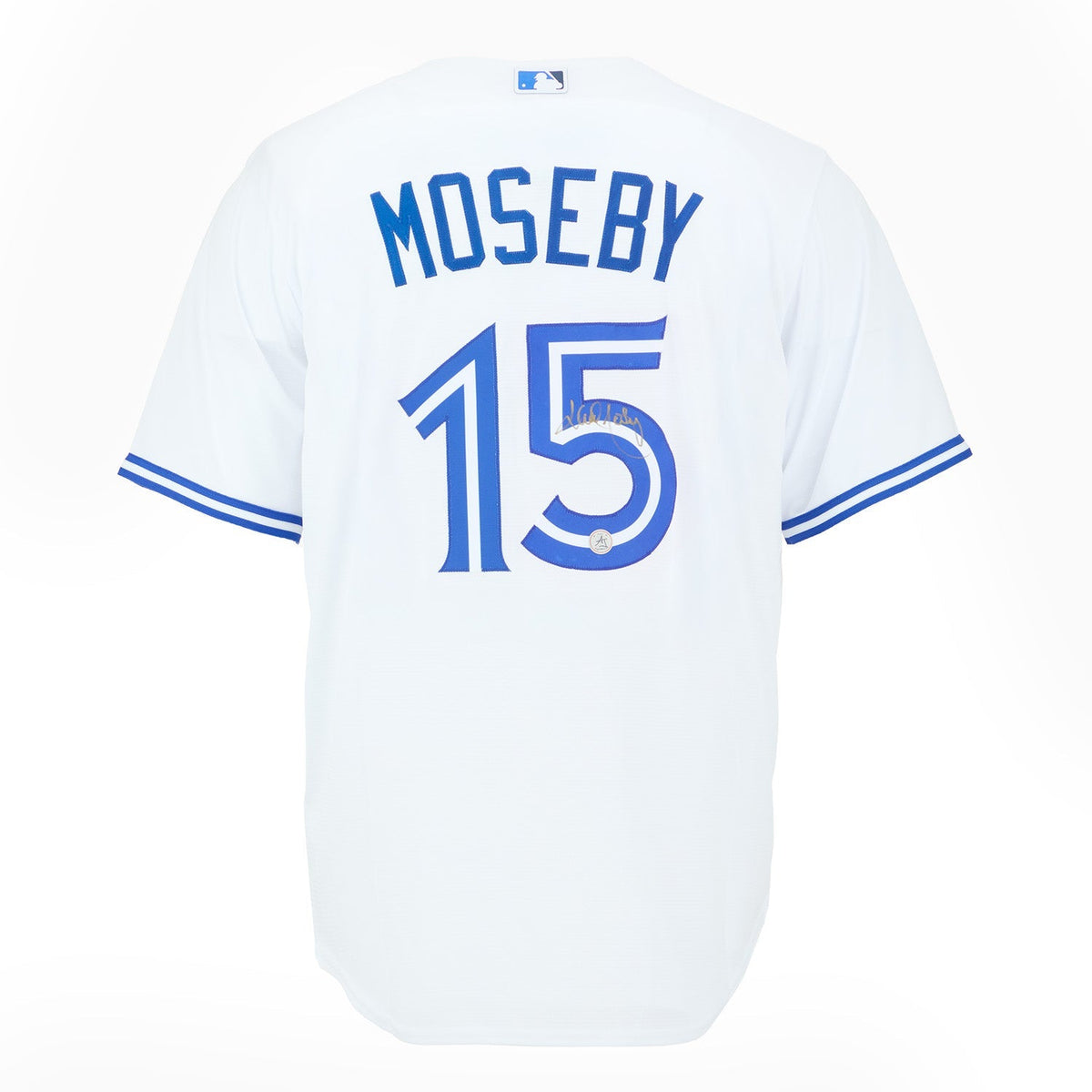 Lloyd Moseby Autographed Toronto Blue Jays White Nike Jersey