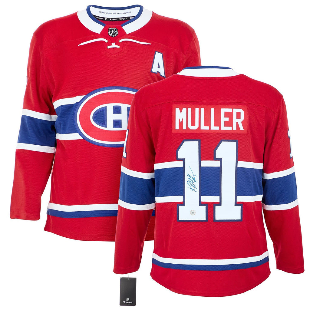 Kirk Muller Autographed Montreal Canadiens Fanatics Breakaway Jersey