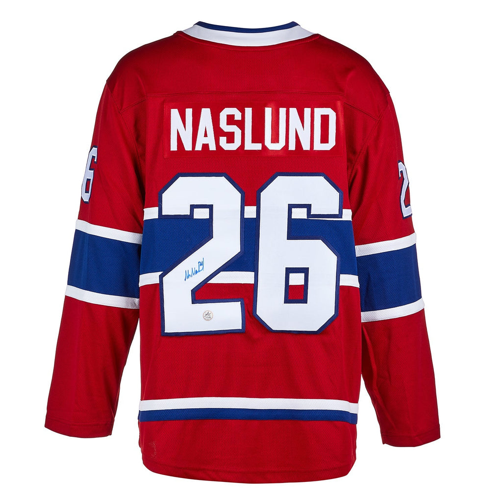 Mats Naslund Autographed Montreal Canadiens Fanatics Breakaway Jersey