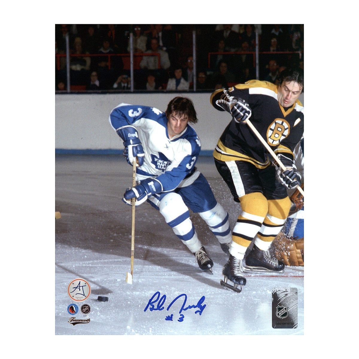 Bob Neely Autographed Toronto Maple Leafs Classic Hockey 8x10 Photo