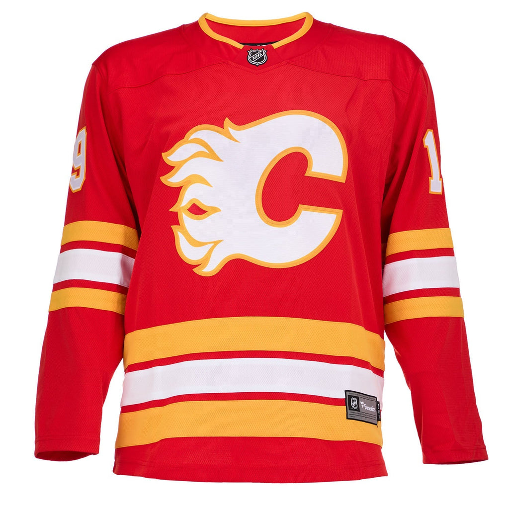 Zayne Parekh Autographed Calgary Flames Fanatics Breakaway Jersey