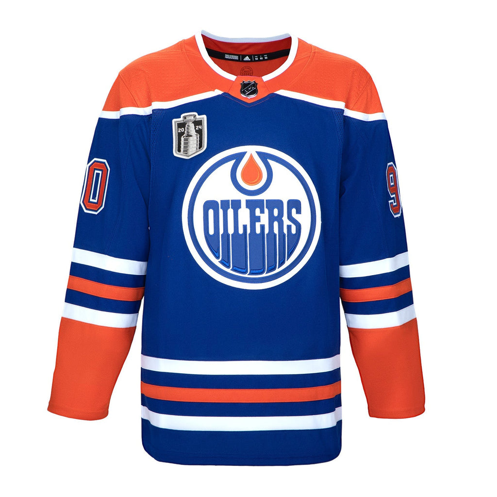 Corey Perry Edmonton Oilers Autographed 2024 Stanley Cup adidas Jersey