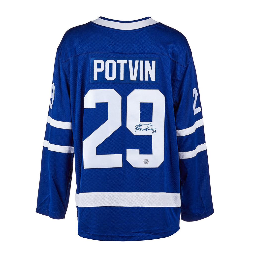 Felix Potvin Autographed Toronto Maple Leafs Fanatics Breakaway Jersey