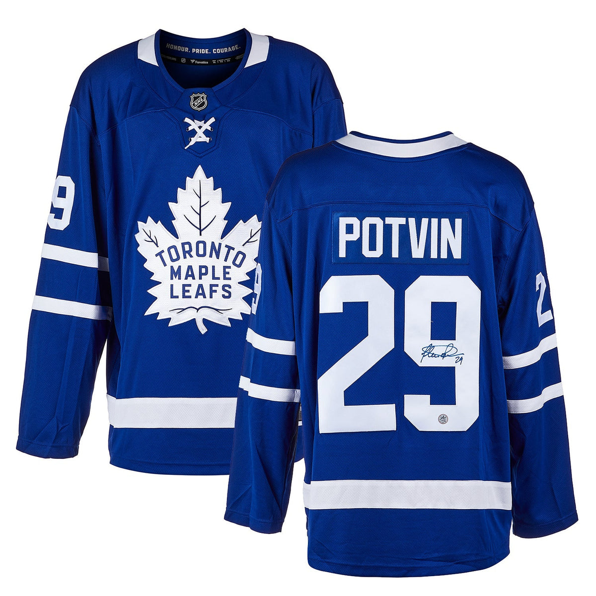 Felix Potvin Autographed Toronto Maple Leafs Fanatics Breakaway Jersey