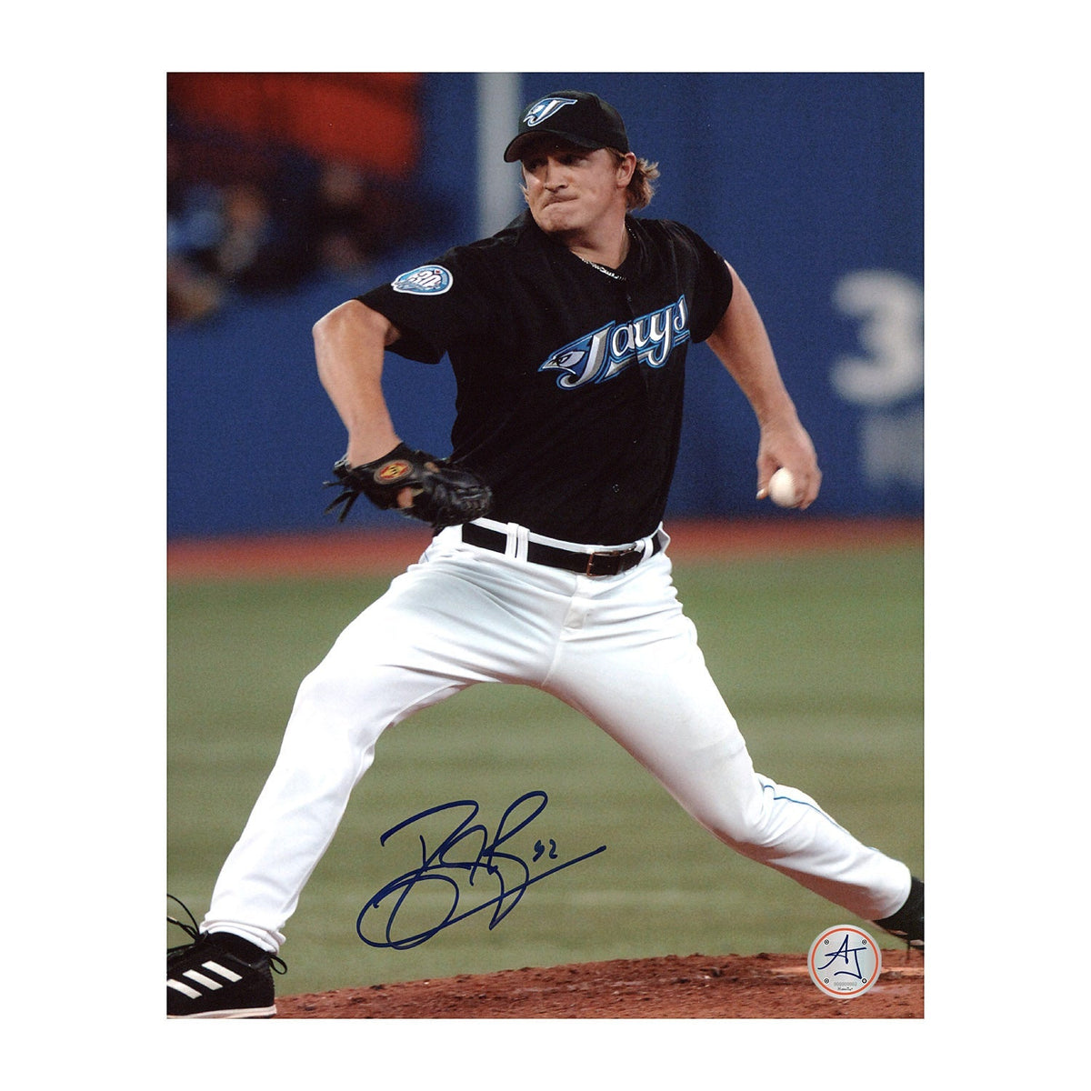 BJ Ryan Signed Toronto Blue Jays Pitching 8x10 Photo
