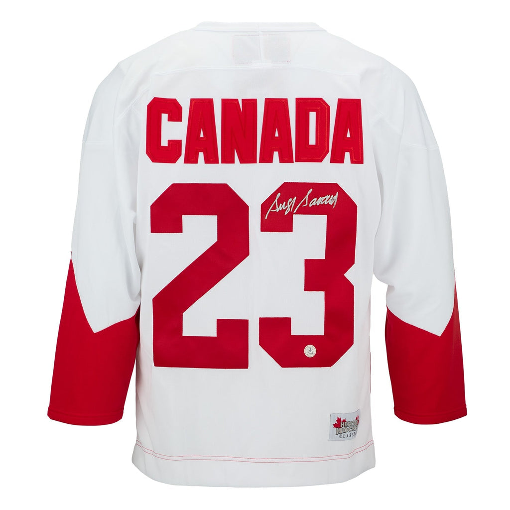 Serge Savard Autographed Team Canada 1972 Summit Series Jersey