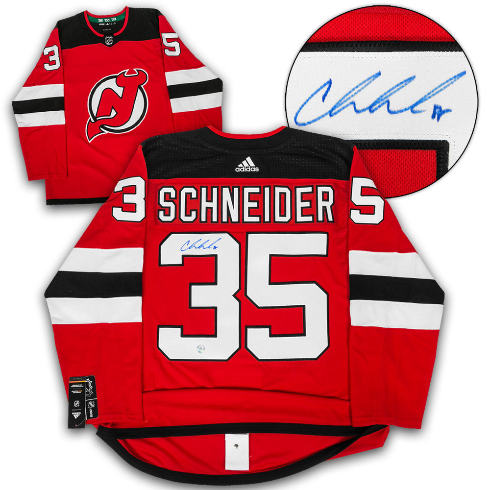 Cory Schneider Autographed New Jersey Devils adidas Jersey