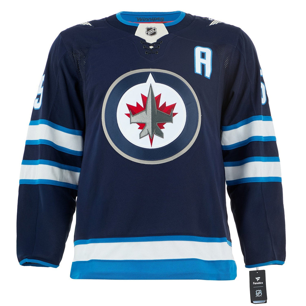 Mark Scheifele Autographed Winnipeg Jets Fanatics Premium Jersey
