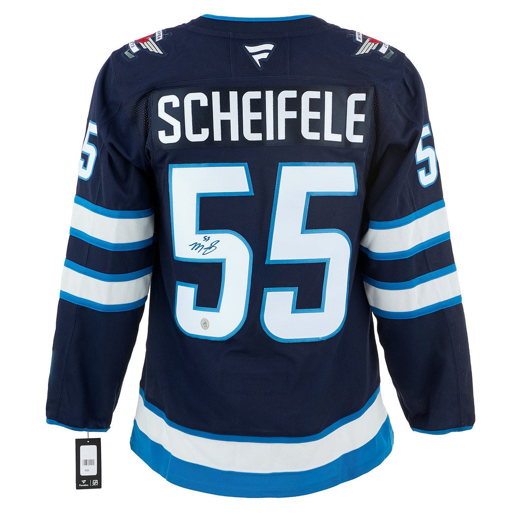 Mark Scheifele Autographed Winnipeg Jets Fanatics Premium Jersey