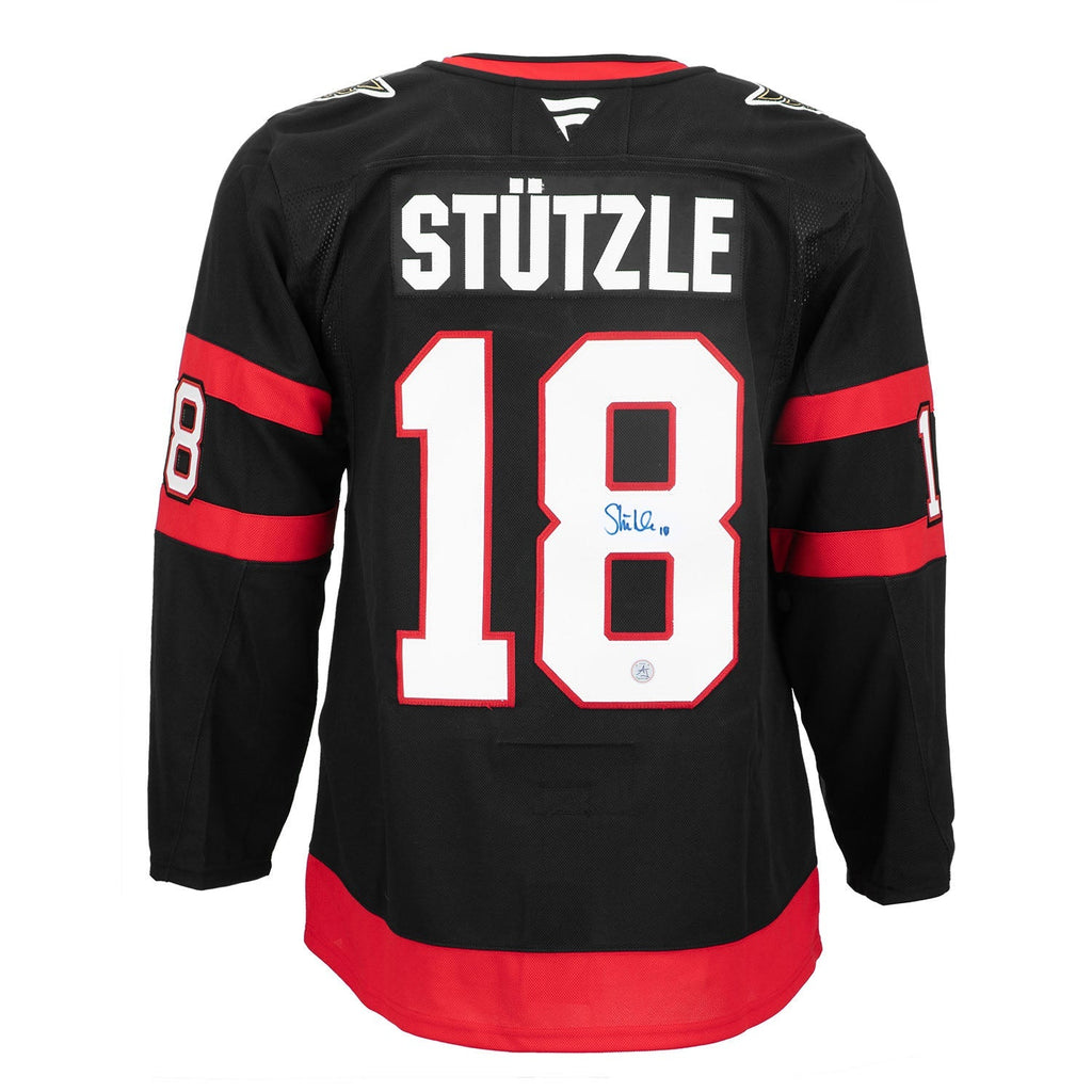 Tim Stutzle Autographed Ottawa Senators Fanatics Premium Jersey