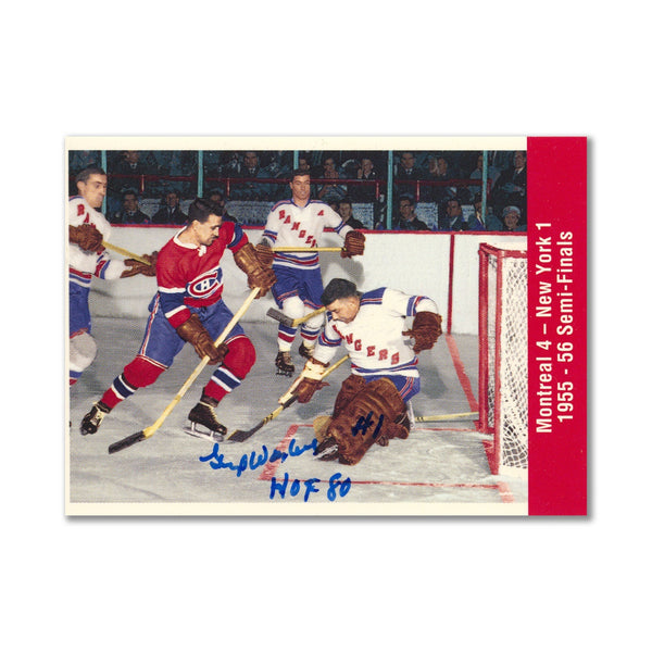 175 1994 Parkhurst Missing Link # Gump Worsley Autographed Hockey Card